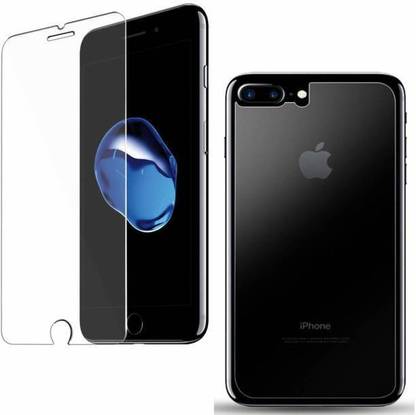 RAJFINCORP Front and Back Tempered Glass for Apple iPhone 8 Plus