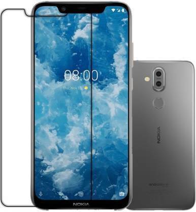 D.P ENTERPRISES Front and Back Tempered Glass for NOKIA 1 PLUS