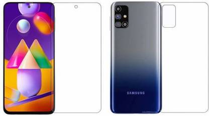 RELY TEST DIAGNOSTIC Front and Back Tempered Glass for Samsung Galaxy M31s
