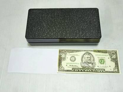 A SARKAR MAGIC WORLD NOTE CHANGE MAGIC BOX / PAPER TO MONEY BOX MAGIC 1 Magic Tricks