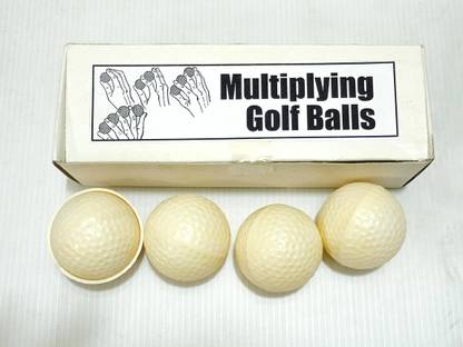 A SARKAR MAGIC WORLD MULTIPLYING GOLF BALL MAGIC / BALL MANIPULATION MAGIC / MULTIPLYING BALL MAGIC GAG TOY Gag Toy