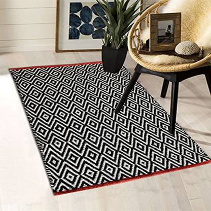 The Home Talk 2 ft X 3 ft Cotton Runner