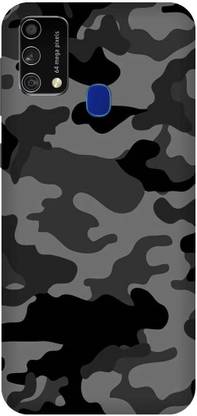 UMPRINT Back Cover for Samsung Galaxy F41 Indian Army, Army Dress Code Printed Back Cover