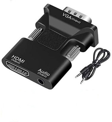 microware HDMI to VGA Adapter/Converter 