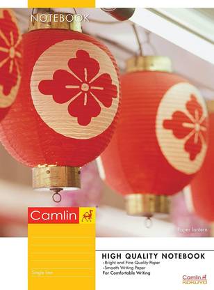 Kokuyo Camlin Notebook A4 Notebook Single Line 392 Pages