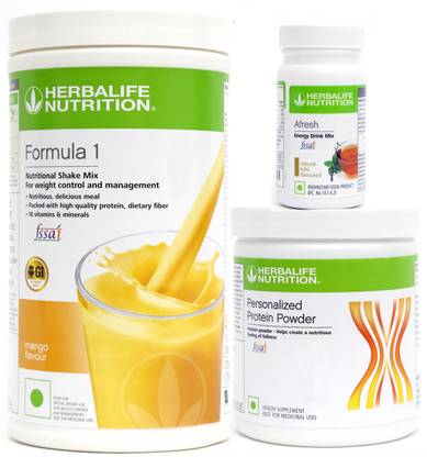 HERBALIFE F1 MANGO+PP200g+ARESH TULSI (3PCS COMBO) Combo