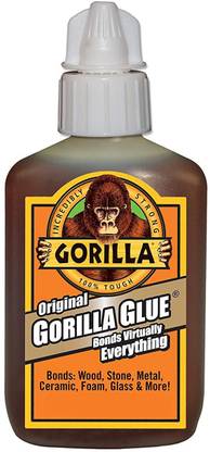 GORILLA 50002-10 Original Glue, 2 oz, Brown Glue