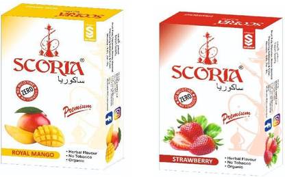 SCORIA HOOKAH FLAVOUR ROYAL MANGO, STRAWBERRY Hookah Flavor