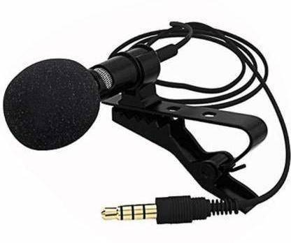 KDM 3.5mm Clip Microphone For Youtube | Collar Mike for Voice Recording | Lapel Mic Mobile, PC, Laptop, Android Smartphones, Microphone Microphone