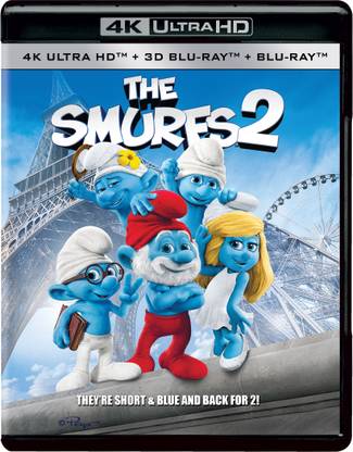The Smurfs 2 (4K UHD + Blu-ray 3D + Blu-ray) (3-Disc Set)