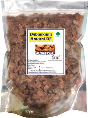 Debankan's Natural DF Munakka Raisins