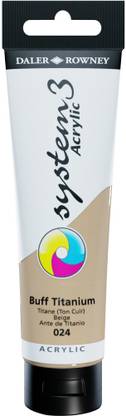 DALER ROWNEY System3 Acrylic Colour Paint Plastic Tube, 150ml