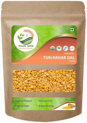 Simply Jaivik Organic Yellow Toor/Arhar Dal