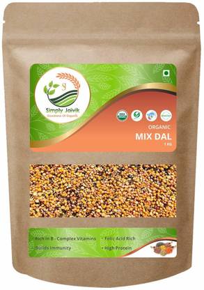 Simply Jaivik Organic Yellow Mix Dal