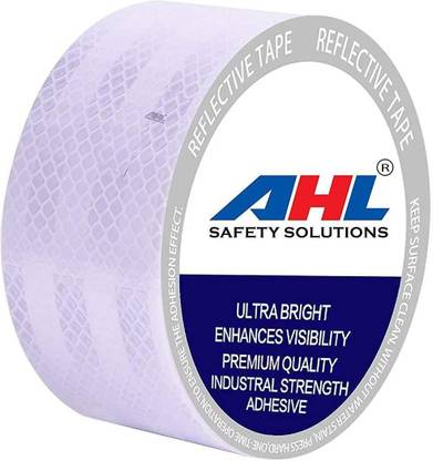 AHL Safety Solutions AHL-REF-10FT ( W) 50 mm x 3.048 m white Reflective Tape
