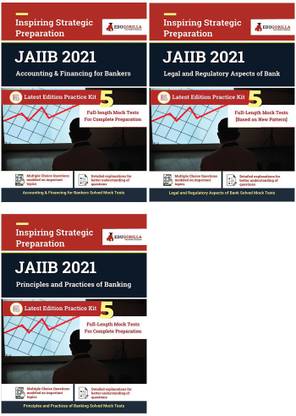 Junior Associate Indian Institute Bankers (JAIIB) Exam 2021 | Combo Of Paper 1, 2 & 3 | 15 Full-Length Mock Tests (Solved) | Complete Preparation Kit For JAIIB By EduGorilla