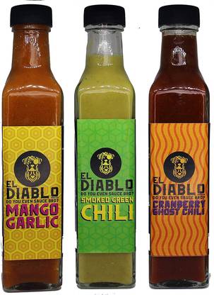 El Diablo Sauces Starter Pack | Combo Pack of 3 Sauce