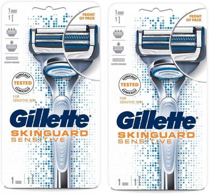 Gillette Skinguard Sensitive Razor For Sensitive Skin, Women