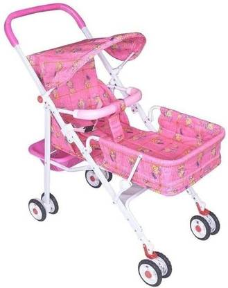 BHASIN Baby Stroller Swing Stroller (Pink) Stroller