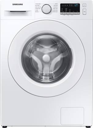 Samsung 7 kg 5-star Inverter with Hygiene Steam Fully Automatic Front Load Washing Machine White