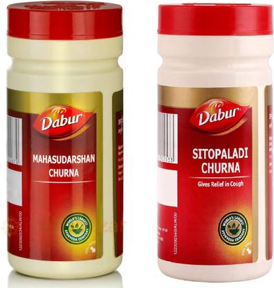 Dabur Sitopaladi and Mahasudarshan Churna for Relief in Cough and The Management of All Types of Fevers