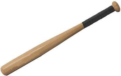 Shashi Enterprises Wooden Baseball Bat Willow Baseball  Bat For 15+ Yrs