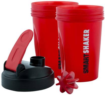 Trueware Smart Mini Shaker With PP Blender Set of 2|500 ml Each 500 ml Shaker