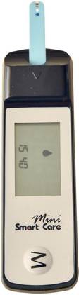 Smart Care Blood Glucose Monitor Mini with 10 Strips Bp Monitor