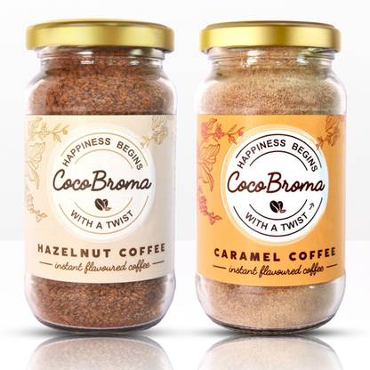 Cocobroma Hazelnut and Caramel Coffee Instant Coffee