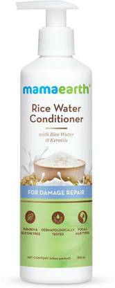 मामाअर्थ Rice Water Conditioner for Damaged Dry & Frizzy Hair with Rice Water & Keratin