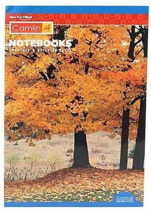 Kokuyo Camlin Register Notebook A4 Notebook Single Line 172 Pages