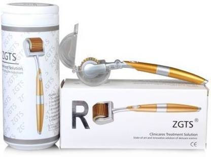 ZGTS Professional Titanium Alloy 192 Needles Derma Roller for Skin & Hair 1.0 mm