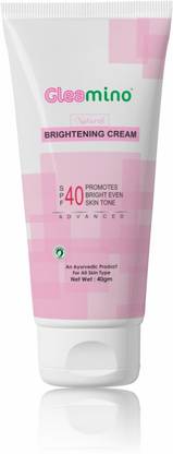 GLEAMINO Natural Brightening Cream with SPF 40