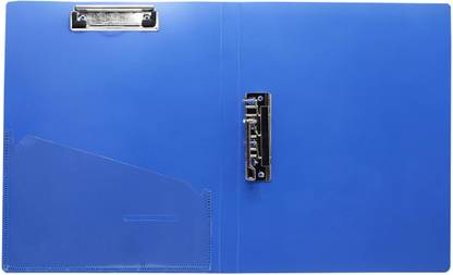 Keny Plastic 825FC Double Clip File (Pack of 2)