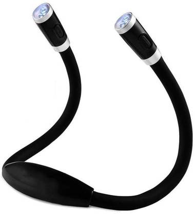 BuyerHub Book Light - Neck Hug 4 LED Reading Lights with 3 Brightness Settings LED Front Light