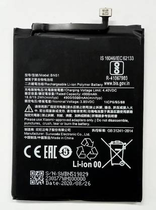 dabloo Mobile Battery For  Redmi Mi MI 8 / 8A / 8A DUAL