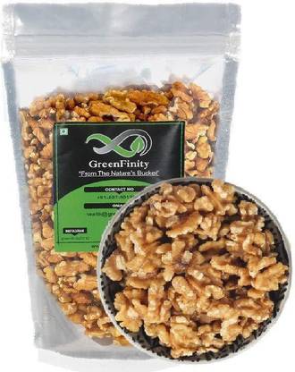 Greenfinity Walnut Kernels Akhrot Giri California Without Shell (Grade - 8 Piece) Walnuts