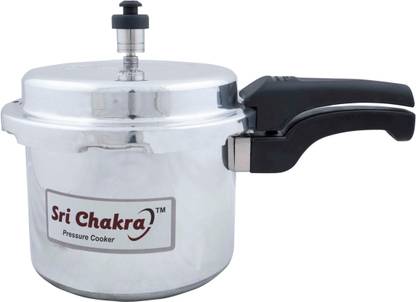 SRICHAKRA 5 L Outer Lid Pressure Cooker