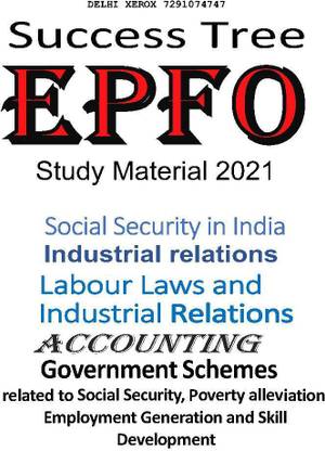 EPFO Study Material 2021