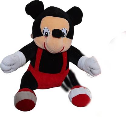 Prince Soft Toys Mickey Mouse with heart plush soft toys  - 30 cm