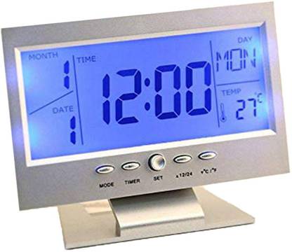 verior Analog-Digital Multicolor Clock