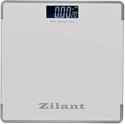 Zilant 6mm Automatic Personal Digital Weight Machine With Large LCD Display & 4 Sensor Technology For Accurate Weight Measurement Weighing Scale