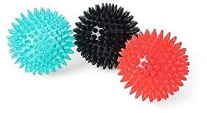 BXW1974 Spike Squeaky Bouncy Ball With Light & Sound For Kids Throw Ball - Size: 5
