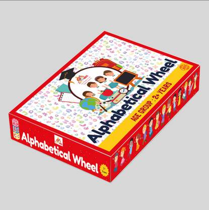 Kidwings Alphabetical Wheel Educational Board Games