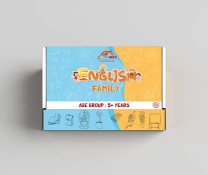 Kidwings English Family Educational Board Games
