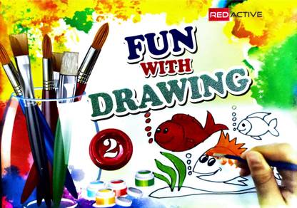 Red Active Fun with Drawing Class 2