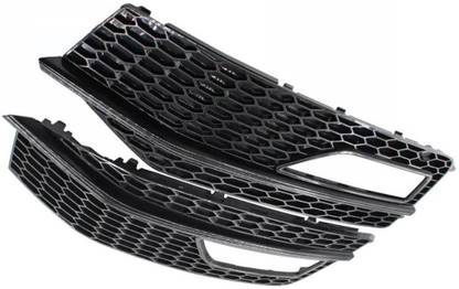 XyberRocks A4 S Line Fog Lamp Cover Car Grill Cover