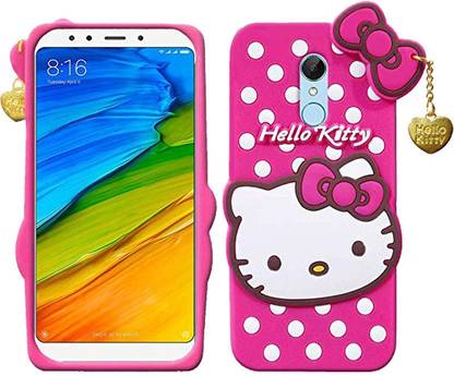 AFEKSO Back Cover for Redmi Note 5 - Hello Kitty Case | Girls Case Cover