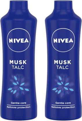 NIVEA Talcum Powder for Men & Women, Musk