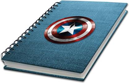 AccuPrints Wiro Binding A5 Notebook Ruled 200 Pages